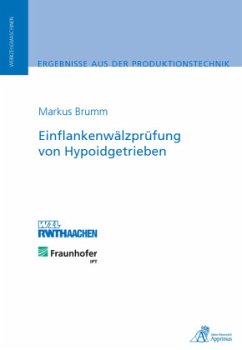 Cover Einflankenwälzprüfung von Hypoidgetrieben