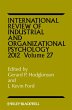 International Review of Industrial and... - Bild 1