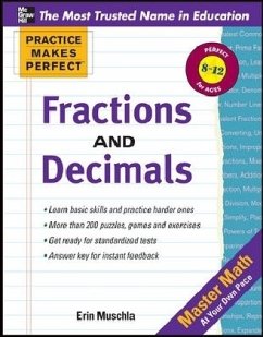 Practice Makes Perfect: Fractions, Decimals, and Percents - Muschla, Erin