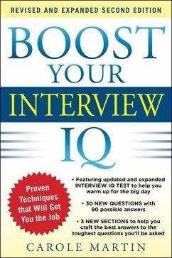 Boost Your Interview IQ 2/E - Martin, Carole