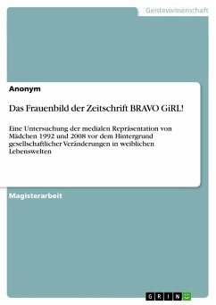 Das Frauenbild der Zeitschrift BRAVO GiRL!