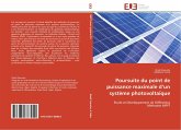 Poursuite du point de puissance maximale d¿un système photovoltaïque