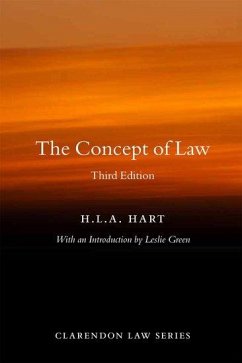 The Concept of Law - Hart, HLA (late Professor of Jurisprudence, Principal of Brasenose C