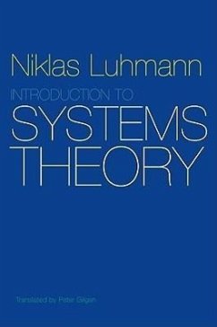 Introduction to Systems Theory - Luhmann, Niklas