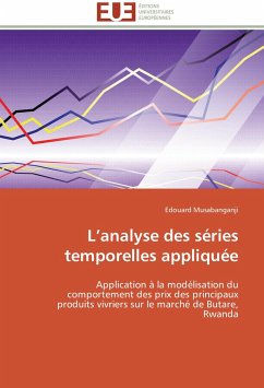 L'analyse des séries temporelles appliquée - Musabanganji, Edouard