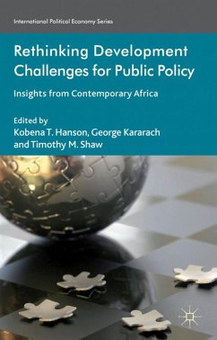 Rethinking Development Challenges for Public Policy