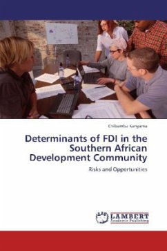 Determinants of FDI in the Southern African Development Community - Kanyama, Chibamba