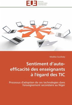 Sentiment d'auto-efficacité des enseignants à l'égard des TIC - Coulibaly, Modibo