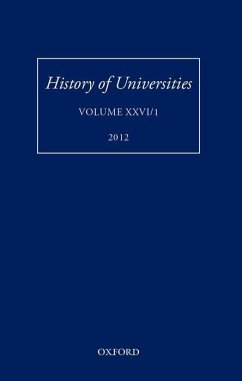 History of Universities: Volume XXVI/1 - Feingold, Mordechai