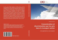 Concentration et discrimination par les prix dans le transport aérien - Giaume, Stéphanie