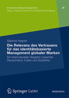 Die Relevanz des Vertrauens für das identitätsbasierte Management globaler Marken - Hegner, Sabrina