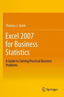 Excel 2007 for Business Statistics - Quirk, Thomas J.