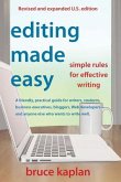 Editing Made Easy: Simple Rules for Effective Writing