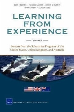 Learning from Experience - Schank, John F; LaCroix, Frank W; Murphy, Robert E