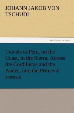 Travels in Peru, on the Coast, in the Sierra, Across the Cordilleras and the Andes, into the Primeval Forests - Tschudi, Johann Jakob von