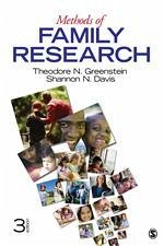 Methods of Family Research - Greenstein, Theodore N; Davis, Shannon N
