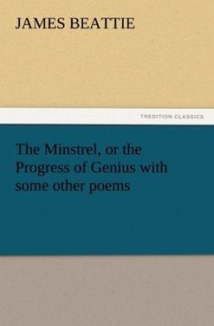 Cover The Minstrel, or the Progress of Genius with some other poems