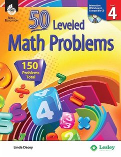 50 Leveled Math Problems Level 4 - Dacey, Linda