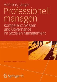 Professionell managen - Langer, Andreas