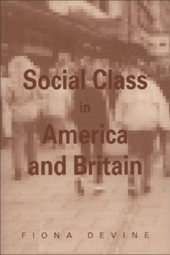 Social Class in America and Britain - Devine, Fiona