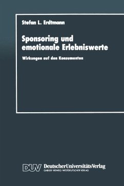 Sponsoring und emotionale Erlebniswerte - Erdtmann, Stefan L.