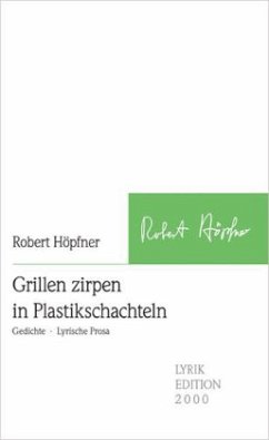 Cover Grillen zirpen in Plastikschachteln