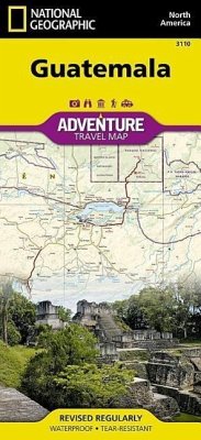 National Geographic Adventure Travel Map TK Guatemala 500T. - National Geographic Maps