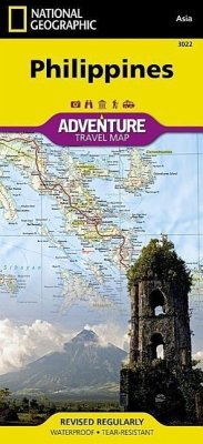 National Geographic Adventure Travel Map Philippines - National Geographic Maps