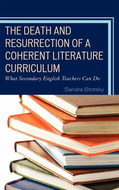 Cover Death and Resurrection of a Coherent Literature Curriculum