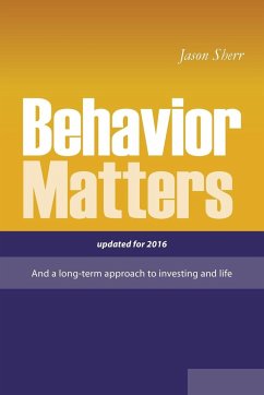 Behavior Matters - Sherr, Jason
