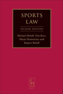 Sports Law - Kc, Michael Beloff; Kerr, Tim; Demetriou, Marie; Beloff, Rupert