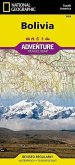 National Geographic Adventure Travel Map Bolivia