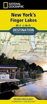 National Geographic Destination Touring Map & Guide New York's Finger Lakes - National Geographic Maps