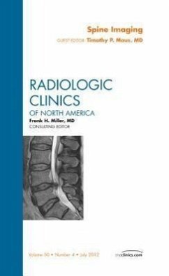 Cover Spine Imaging, an Issue of Radiologic Clinics of North America
