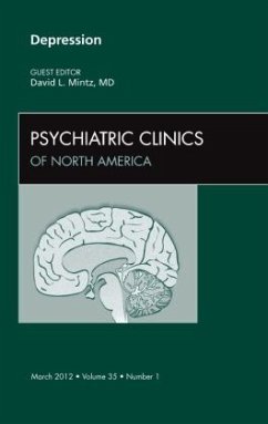 Depression, An Issue of Psychiatric Clinics - Mintz, David