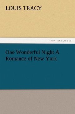 One Wonderful Night A Romance of New York - Tracy, Louis