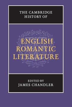 The Cambridge History of English Romantic Literature