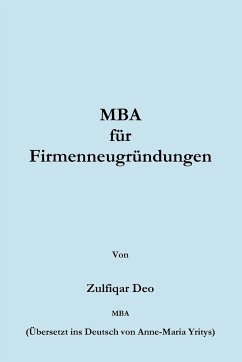 Cover MBA for Startups (German)