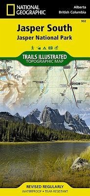 National Geographic Trails Illustrated Topographic Map Jasper South - National Geographic Maps