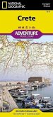 National Geographic Adventure Travel Map Crete, Greece