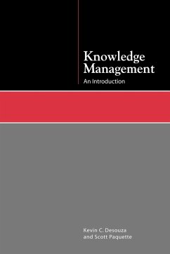 Knowledge Management - Desouza, Kevin C.; Paquette, Scott