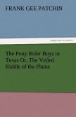 The Pony Rider Boys in Texas Or, The Veiled Riddle of the Plains