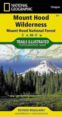 Mount Hood Wilderness Map [Mount Hood National Forest] - National Geographic Maps