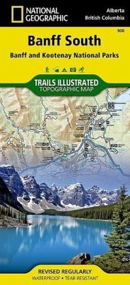 National Geographic Trails Illustrated Topographic Map Banff South - National Geographic Maps
