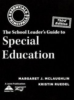 A School Leader's Guide to Special Education - McLaughlin, Margaret; Ruedel, Kristin