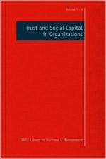 Trust and Social Capital in Organizations