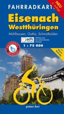 Fahrradkarte Eisenach, Westthüringen