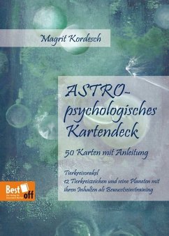ASTRO-psychologisches Kartendeck, Orakelkarten - Kordesch, Magrit