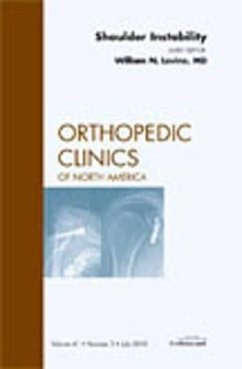 Cover Shoulder Instability, an Issue of Orthopedic Clinics