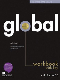 Pre-Intermediate, Workbook with key and Audio-CD / Global